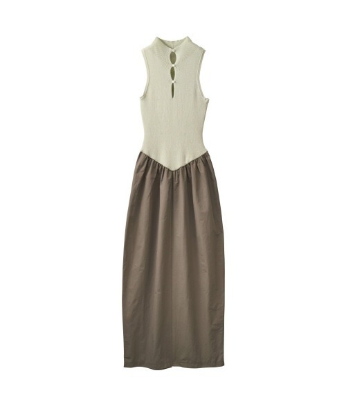 Knuth Marf（クヌースマーフ）の「taffeta docking one piece（ワンピース・レディース・ブラック/ミント・X-SMALL/SMALL/MEDIUM）」の21枚目の写真