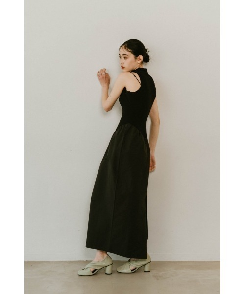 Knuth Marf（クヌースマーフ）の「taffeta docking one piece（ワンピース・レディース・ブラック/ミント・X-SMALL/SMALL/MEDIUM）」の12枚目の写真