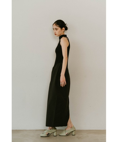 Knuth Marf（クヌースマーフ）の「taffeta docking one piece（ワンピース・レディース・ブラック/ミント・X-SMALL/SMALL/MEDIUM）」の16枚目の写真