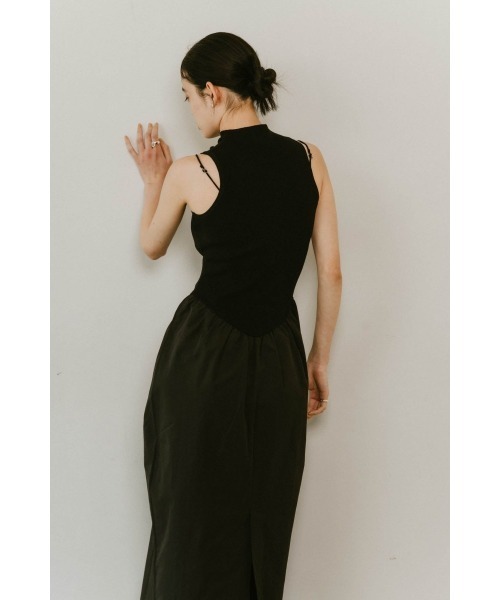Knuth Marf（クヌースマーフ）の「taffeta docking one piece（ワンピース・レディース・ブラック/ミント・X-SMALL/SMALL/MEDIUM）」の18枚目の写真