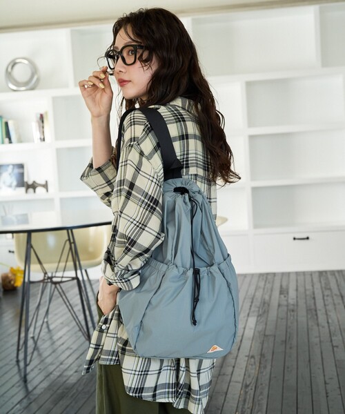 FREAK'S STORE（フリークスストア）の「限定展開 KELTY×FREAK'S STORE/ケルティ 別注 パッカブル ドローコード 巾着 リュックサック（バックパック/リュック・レディース・グレー/ブラック/ベージュ・ONE SIZE）」の20枚目の写真