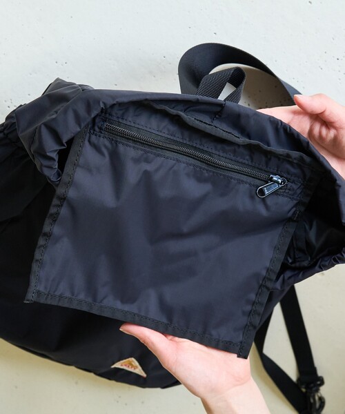 FREAK'S STORE（フリークスストア）の「限定展開 KELTY×FREAK'S STORE/ケルティ 別注 パッカブル ドローコード 巾着 リュックサック（バックパック/リュック・レディース・グレー/ブラック/ベージュ・ONE SIZE）」の13枚目の写真