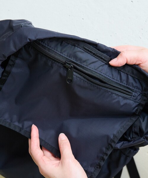 FREAK'S STORE（フリークスストア）の「限定展開 KELTY×FREAK'S STORE/ケルティ 別注 パッカブル ドローコード 巾着 リュックサック（バックパック/リュック・レディース・グレー/ブラック/ベージュ・ONE SIZE）」の14枚目の写真