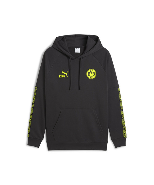 PUMA(プーマ)の「PUMA プーマ メンズ ドルトムント キング フーディ(パーカー・メンズ・グレー系その他2・MEDIUM/LARGE/X-LARGE/SMALL/X-SMALL)」の6枚目の写真