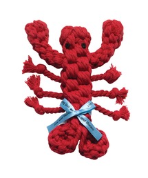 TOOLS FOR THE DOG(c[YtH[UhbO)JAX&BONES GOOD KARMA ROPE TOYSmLOUIE THE LOBSTER_JUMBOn(ybgp)