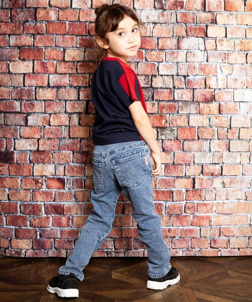 WASK（ワスク）の「カラー刺しゅうストレッチデニムパンツ(100~160cm)（デニムパンツ・キッズ・ブラック/ブルー・160cm/130cm/120cm/140cm/150cm）」の16枚目の写真