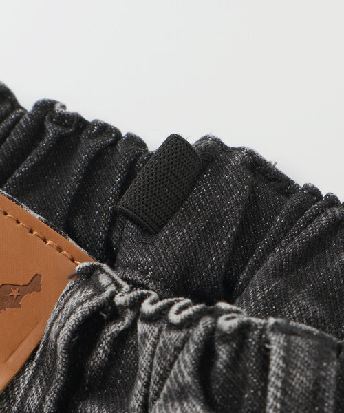 WASK（ワスク）の「カラー刺しゅうストレッチデニムパンツ(100~160cm)（デニムパンツ・キッズ・ブラック/ブルー・160cm/130cm/120cm/140cm/150cm）」の4枚目の写真