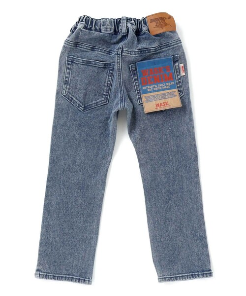WASK（ワスク）の「カラー刺しゅうストレッチデニムパンツ(100~160cm)（デニムパンツ・キッズ・ブラック/ブルー・160cm/130cm/120cm/140cm/150cm）」の7枚目の写真