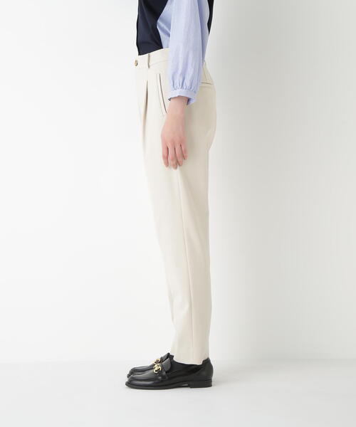 human woman(ヒューマンウーマン)の「◆ストレッチポンチワンタックテーパードパンツ(その他パンツ・レディース・ネイビー/ベージュ系その他2・SMALL/MEDIUM)」の14枚目の写真