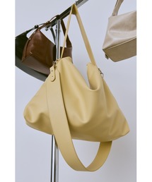 【新品】Kaitumura イエロー ショルダーバッグ ショルダーバッグ P-- WINNIE （イエローグリーン） -MANGO