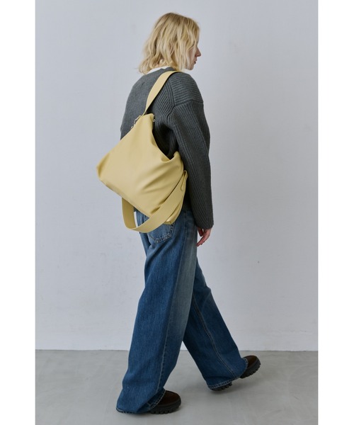 ウスマチ2WAYワンハンドルショルダー / ソフトフェイクレザー