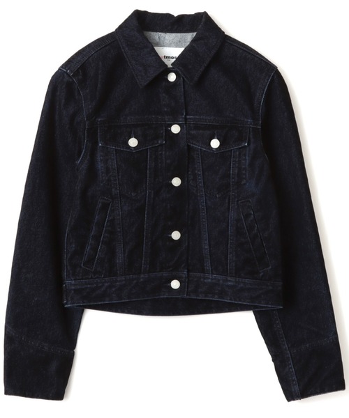 atmos pink(アトモスピンク)の「atmos pink Flocky Denim Jacket / アトモス ピンク フロッキー デニム ジャケット(デニムジャケット・レディース・ブロンズ/ネイビー・FREE)」の1枚目の写真