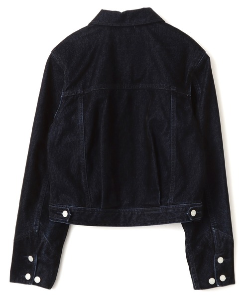 atmos pink(アトモスピンク)の「atmos pink Flocky Denim Jacket / アトモス ピンク フロッキー デニム ジャケット(デニムジャケット・レディース・ブロンズ/ネイビー・FREE)」の13枚目の写真