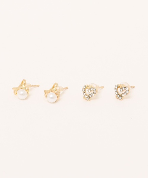 apres jour(アプレジュール)の「【apres jour×ARIAZ】アソートピアスセット(ピアス(両耳用)・レディース・シルバー/ゴールド・FREE)」の5枚目の写真