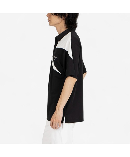 Reebok(リーボック)の「CLASSIC VECTOR POLO SHIRTS (クラシック ベクター ポロシャツ)(ポロシャツ・メンズ・ブラック・LARGE/MEDIUM/X-LARGE/SMALL)」の9枚目の写真