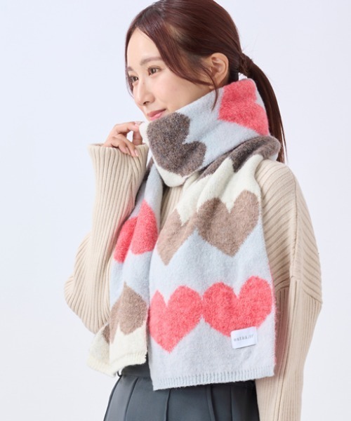 estaa（エスタ）の「ニットマフラー 洗える 