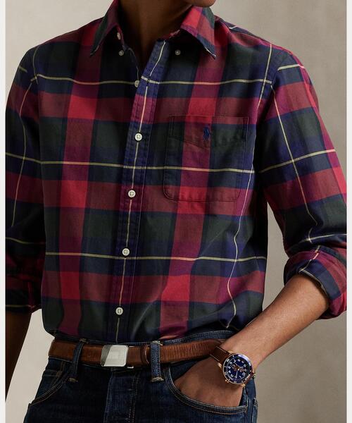 POLO RALPH LAUREN（ポロ ラルフ ローレン）の「クラシック フィット チェック オックスフォード シャツ（シャツ/ブラウス・メンズ・マルチ・S/M/L/XS/XXL/XL）」の5枚目の写真
