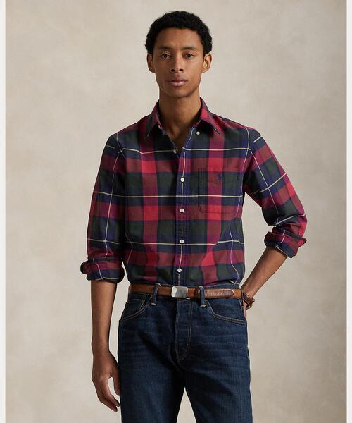 POLO RALPH LAUREN（ポロ ラルフ ローレン）の「クラシック フィット チェック オックスフォード シャツ（シャツ/ブラウス・メンズ・マルチ・S/M/L/XS/XXL/XL）」の6枚目の写真