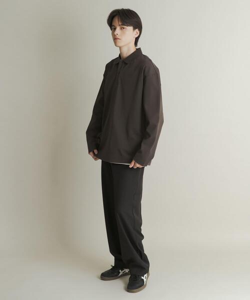 セール】カノコルーズロングスリーブポロシャツ（ポロシャツ）｜SENSE