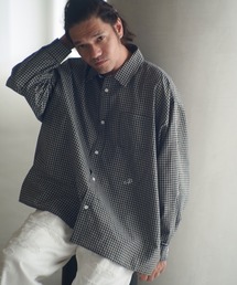 ms6231-small check wide shirt シャツ(AP2525008)