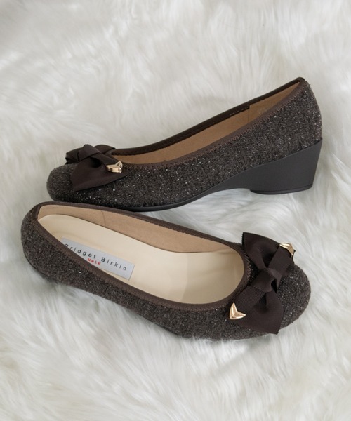 Bridget Birkin(ブリジットバーキン)の「【Bridget Birkin Walk】コーナーパーツリボンウォーキングパンプス(555230)(パンプス・レディース・ブラック系その他2/ブラック系その他/ブラウン系その他・23/24.5/24/23.5/22.5)」の8枚目の写真