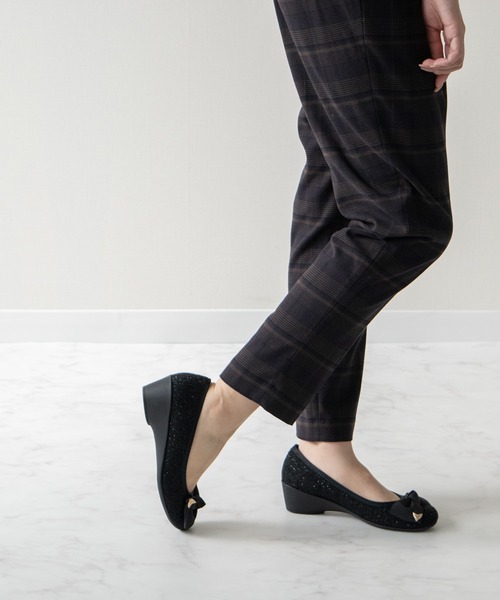 Bridget Birkin(ブリジットバーキン)の「【Bridget Birkin Walk】コーナーパーツリボンウォーキングパンプス(555230)(パンプス・レディース・ブラック系その他2/ブラック系その他/ブラウン系その他・23/24.5/24/23.5/22.5)」の11枚目の写真
