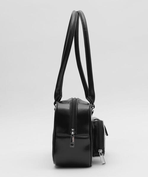 WEGO/【25年秋冬新作】ハートポケットボストンバッグ（ショルダー