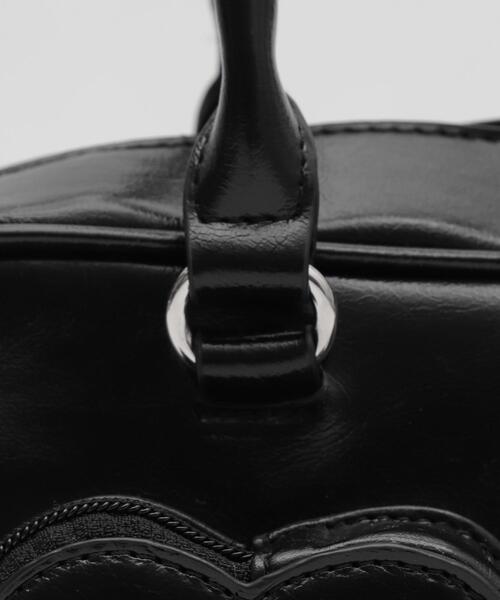 WEGO（ウィゴー）の「WEGO/ハートポケットボストンバッグ（ショルダーバッグ・レディース・ブラック/ブラウン・FREE）」の21枚目の写真