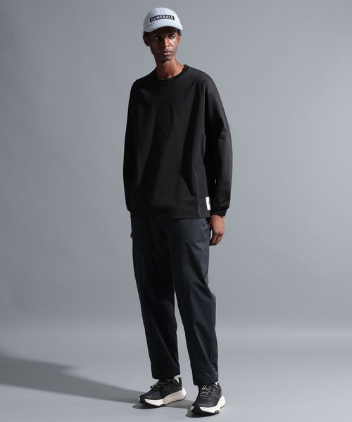 NUMERALS（ヌメラルズ）の「【NUMERALS】ナンバーロゴロングスリーブTEE（Tシャツ/カットソー・メンズ・オフホワイト/ブラック/ネイビー・MEDIUM/LARGE）」の8枚目の写真