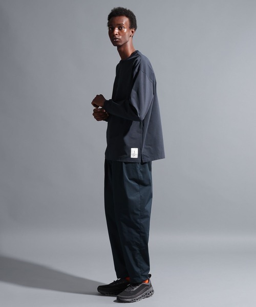 NUMERALS（ヌメラルズ）の「【NUMERALS】ナンバーロゴロングスリーブTEE（Tシャツ/カットソー・メンズ・オフホワイト/ブラック/ネイビー・MEDIUM/LARGE）」の11枚目の写真