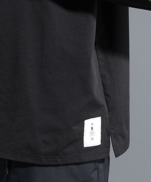 NUMERALS（ヌメラルズ）の「【NUMERALS】ナンバーロゴロングスリーブTEE（Tシャツ/カットソー・メンズ・オフホワイト/ブラック/ネイビー・MEDIUM/LARGE）」の18枚目の写真