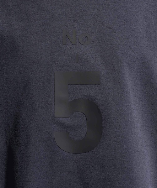 NUMERALS（ヌメラルズ）の「【NUMERALS】ナンバーロゴロングスリーブTEE（Tシャツ/カットソー・メンズ・オフホワイト/ブラック/ネイビー・MEDIUM/LARGE）」の22枚目の写真