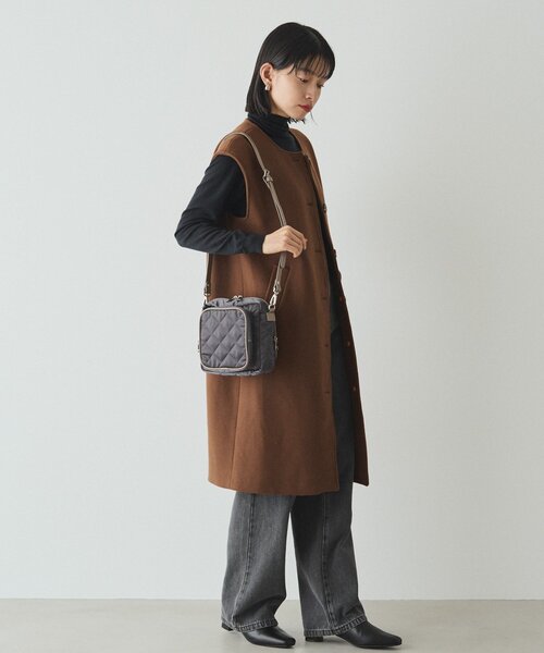 russet（ラシット）の「キルティングスクエアショルダーバッグ