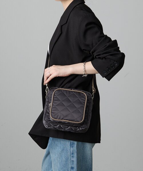 セール】キルティングスクエアショルダーバッグ（ショルダーバッグ