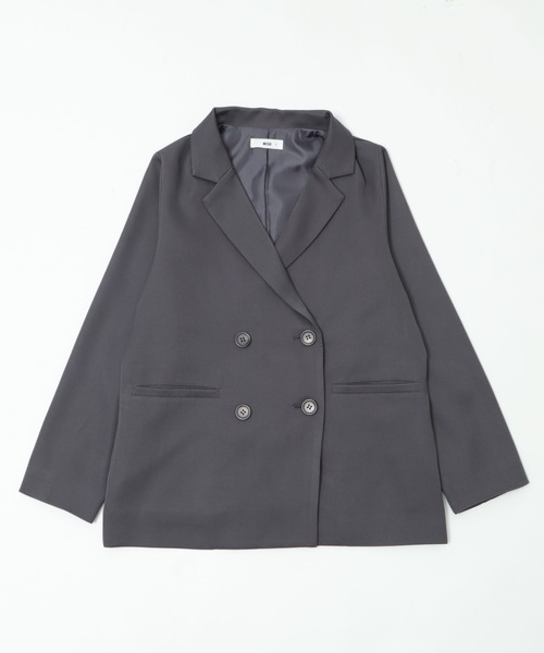 WEGO（ウィゴー）の「WEGO/【ZOZO限定・26年春再入荷！】ダブルボタンテーラードジャケット（テーラードジャケット・レディース・ネイビー/グレー/ブラウン/アイボリー・FREE）」の11枚目の写真