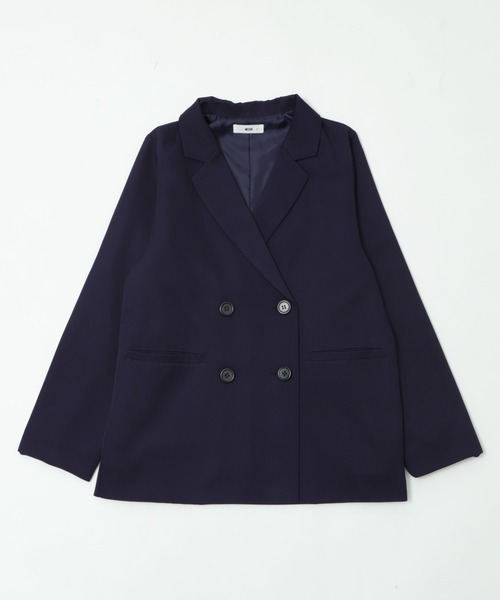 WEGO（ウィゴー）の「WEGO/【ZOZO限定・26年春再入荷！】ダブルボタンテーラードジャケット（テーラードジャケット・レディース・ネイビー/グレー/ブラウン/アイボリー・FREE）」の15枚目の写真