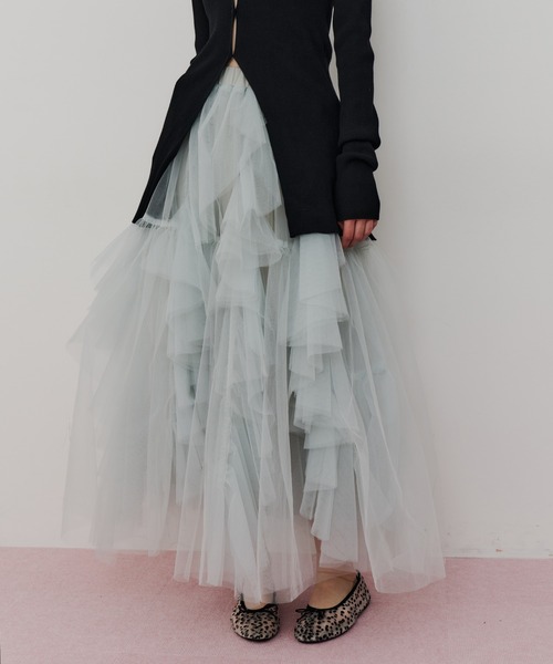 ラベルエチュードスカート Carrie ボリュームチュールスカート – LA BELLE ETUDE online store