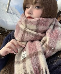 Teem Store｜チームストアのマフラー（ピンク/桃色系）通販 - ZOZOTOWN