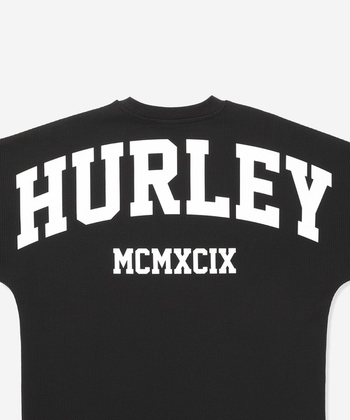 Hurley （ハーレー）の「【Hurley/ハーレー】ヘビーウェイトサーマルロングTシャツ　バックプリント　吸水速乾　オーバーサイズシルエット　THERMAL BACK ARC LS（Tシャツ/カットソー・メンズ・ブラック/オフホワイト/カーキブラウン・SMALL/MEDIUM/LARGE/X-LARGE）」の11枚目の写真