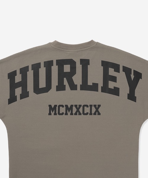 Hurley （ハーレー）の「【Hurley/ハーレー】ヘビーウェイトサーマルロングTシャツ　バックプリント　吸水速乾　オーバーサイズシルエット　THERMAL BACK ARC LS（Tシャツ/カットソー・メンズ・ブラック/オフホワイト/カーキブラウン・SMALL/MEDIUM/LARGE/X-LARGE）」の9枚目の写真