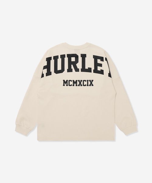 Hurley （ハーレー）の「【Hurley/ハーレー】ヘビーウェイトサーマルロングTシャツ　バックプリント　吸水速乾　オーバーサイズシルエット　THERMAL BACK ARC LS（Tシャツ/カットソー・メンズ・ブラック/オフホワイト/カーキブラウン・SMALL/MEDIUM/LARGE/X-LARGE）」の19枚目の写真