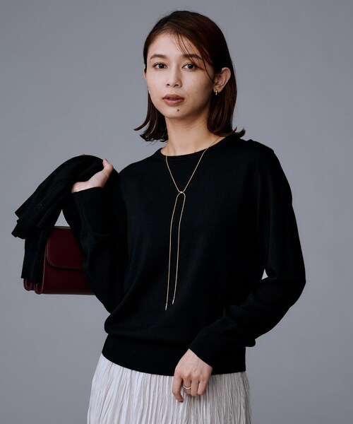 セール】【アンサンブル可/洗える/ウール100%】クルーネックウール