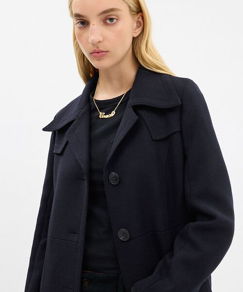 ロング ウール トレンチ コート（その他アウター）｜COACH（コーチ）の