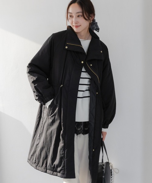 セール】スタンドカラー中綿コート/571754（ダウンジャケット/コート