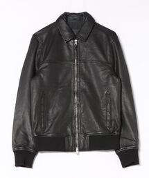 ジャケット・アウター ALLSAINTS ALLSAINTS コート ジャケット MILLER ZIP UP LEATHER JACKET