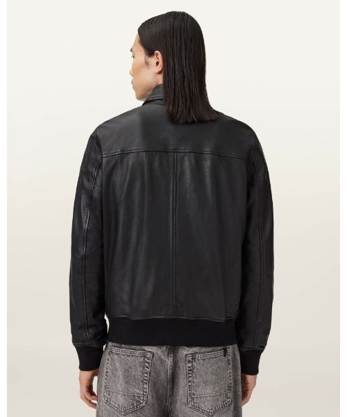 ALLSAINTS(オールセインツ)の「RASHFORD LEATHER JACKET | RASHFORD レザー ジャケット(その他アウター・メンズ・ブラック・XS/S/M/L/XL)」の7枚目の写真