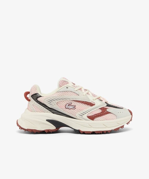 LACOSTE(ラコステ)の「レディース L003 NEO SHOT 225 3 SFA(スニーカー・レディース・ライトピンク・22.5cm/23.5cm/24.5cm/23.0cm/24.0cm)」の2枚目の写真