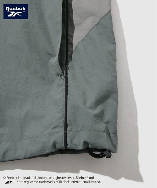 Reebok(リーボック)の「Reebok Emblem Detail Nylon Jacket/リーボック エンブレムディテール ナイロン トラックジャケット(ナイロンジャケット・メンズ・ブラック系その他/グレー系その他・XL/L/M)」の7枚目の写真
