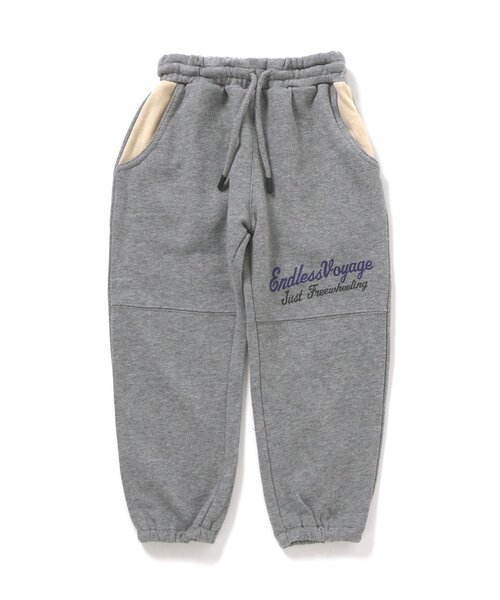 F.O.KIDS（エフオーキッズ）の「【ジュニア対応】カラバリグラフィックパンツ（スウェットパンツ・キッズ・パープル/チャコール/イエロー/ピンク/グリーン/グレー・80/90/100/110/120/130/140/150/160）」の2枚目の写真