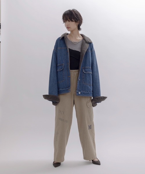 ※専用　エイミーロウ　デニム&ボア カバーオール　Eimee Law デニム&ボア カバーオール Eimee Law│Eimee Law & LHELBIE 公式